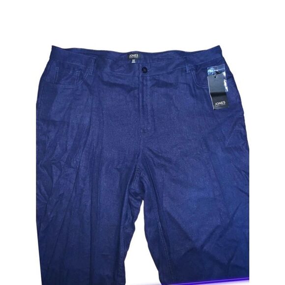 Jones New York Cropped Linen Pants - Picture 2 of 6